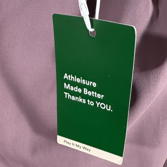 NWT HALARA Plum Relaxed-Fit Pants - Picture 3 of 6